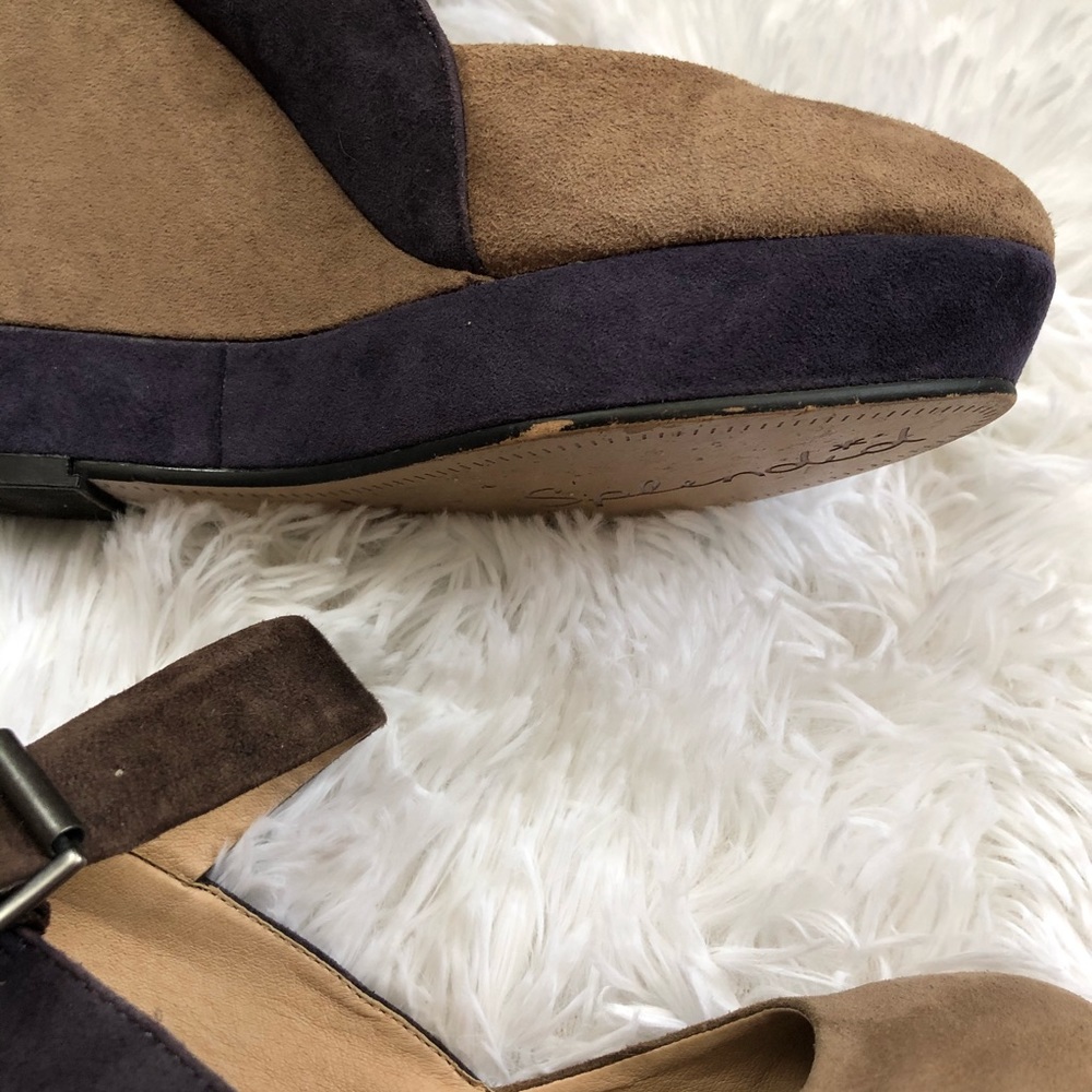 Splendid Larabee Colorblock Suede Wedge - Picture 7 of 8